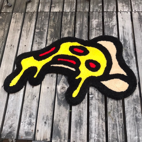 Cuccuۡڼۡ1 piece of pizza Fluffy Rug Mat  饰ޥå
