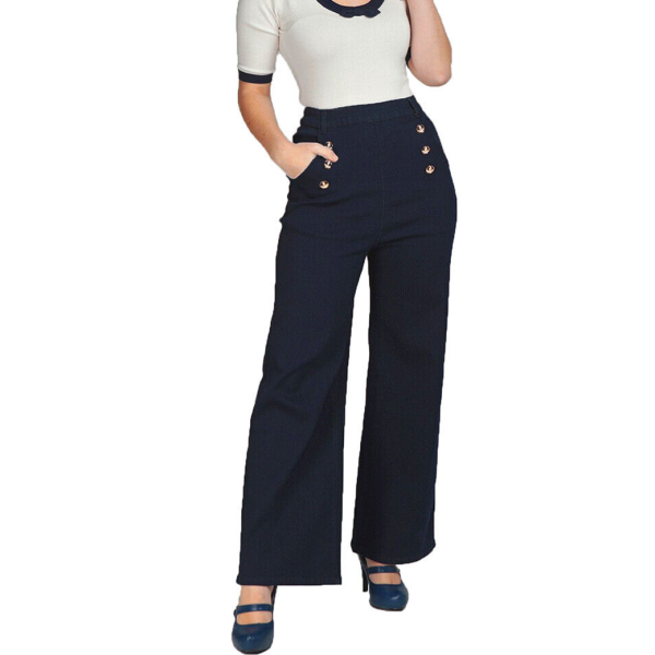 CollectifTaci Nautical Jeans 󥫡ܥ磻ɥǥ˥