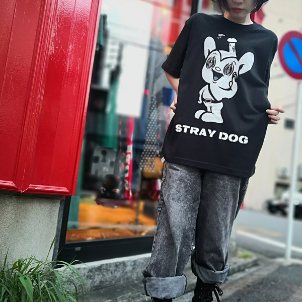 【STRAY DOG】Bastard t-shirt (black) [Unisex] ★ネコポス￥250にてお届け★