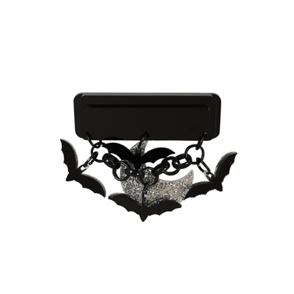 Collectif Halloween Bats Brooch
