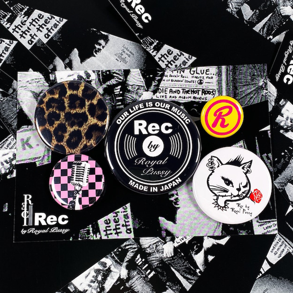 Rec by Royal PussyRec Badge Set
