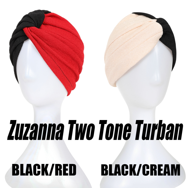 【Collectif】Zuzanna Two Tone Turban バイカラーターバン 