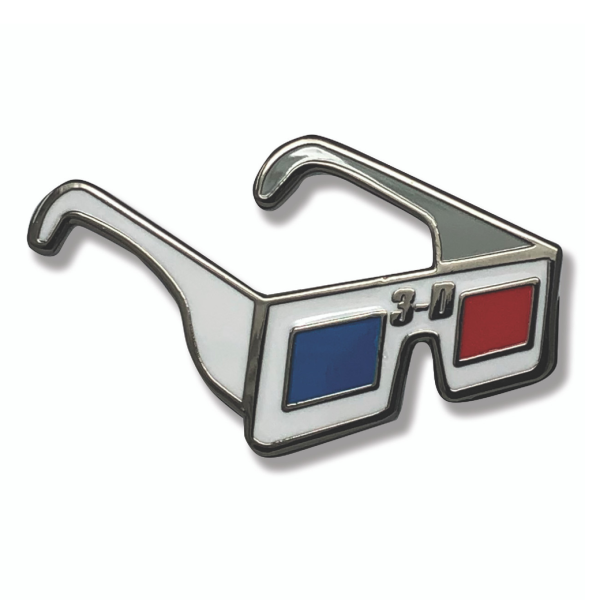 Retro a go go3-D Glasses Collectible Pin 3Dᥬͥԥ