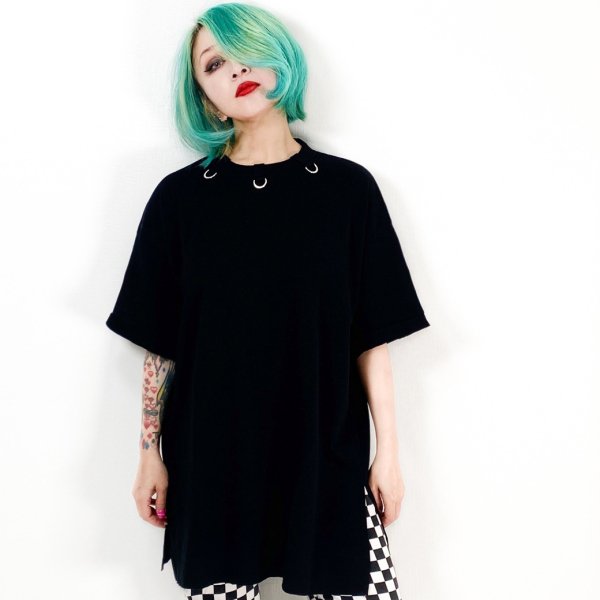 【Rec by Royal Pussy】 Double Gauze Dee Tee Black