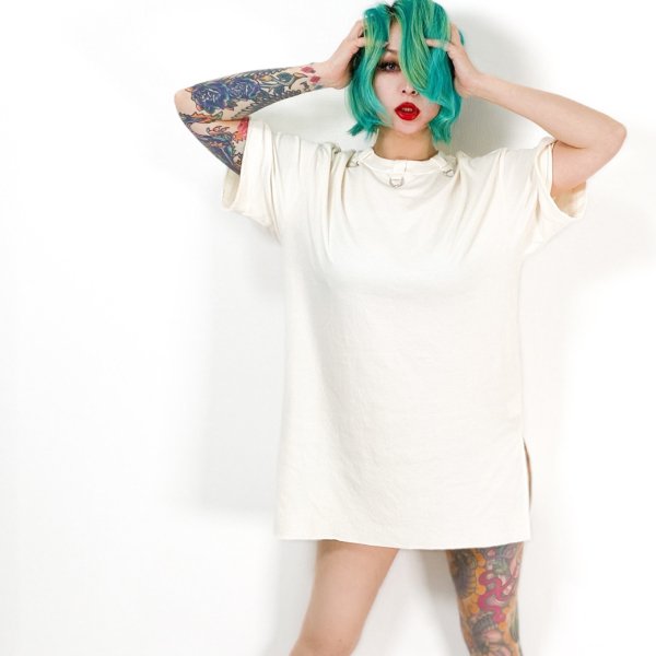 【Rec by Royal Pussy】 Double Gauze Dee Tee Ivory