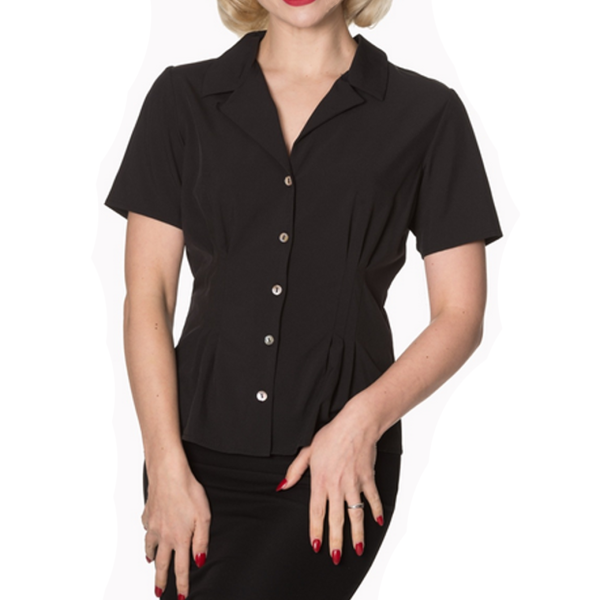 BANNEDSUMMER BLOUSE BLACK