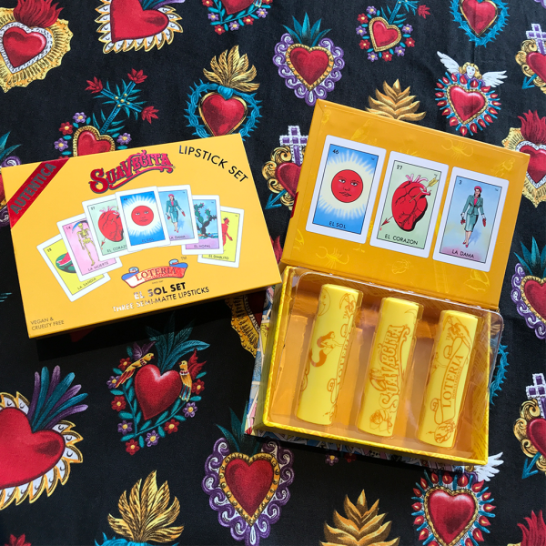 Suavecita X LoteriaEl Sol Lipstick Set ߥޥåȥåץƥåå