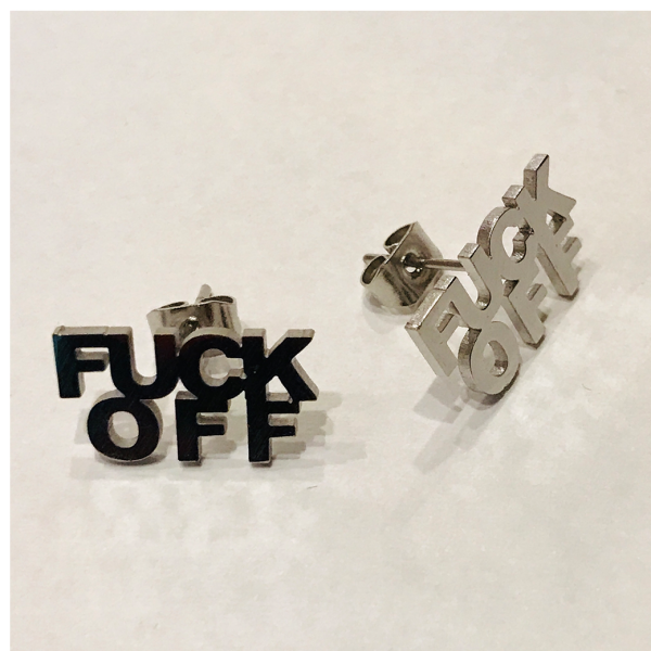 【Vallery's Select】 FUCK OFF ピアス