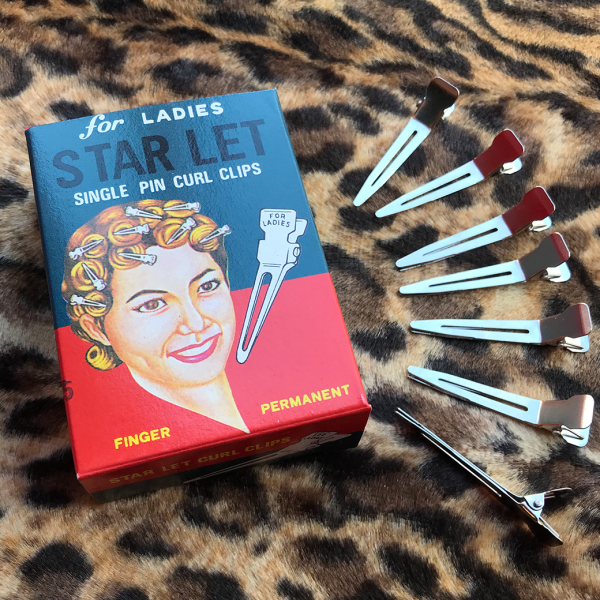 【VALLERY'S SELECT】SINGLE PIN CURL CLIPS ピンカール用ヘアクリップ
