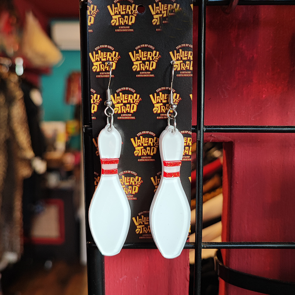 【VALLERY’S SELECT】Bowling Acrylic Earrings ボウリングピアス（イヤリング変更可）