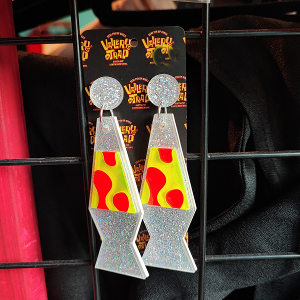 VALLERYS SELECTNeon Sparkle Lava Lamp Earrings ѡХץԥ ͥ