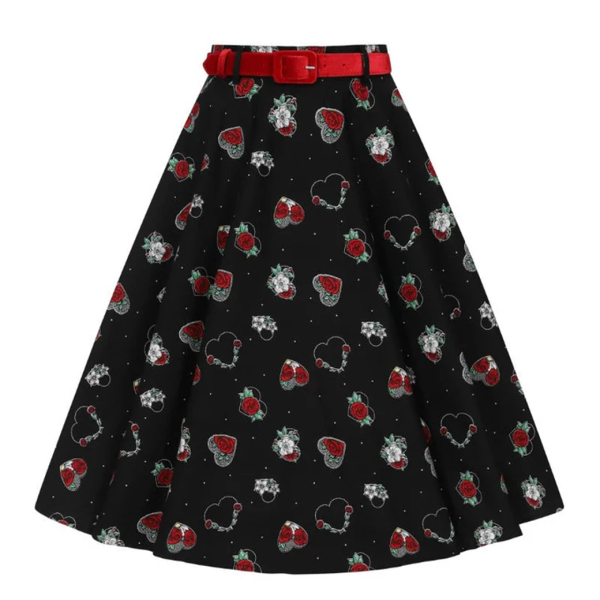 <img class='new_mark_img1' src='https://img.shop-pro.jp/img/new/icons1.gif' style='border:none;display:inline;margin:0px;padding:0px;width:auto;' />Hell BunnyPetals 50'S Skirt