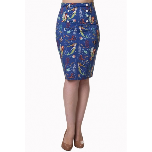 BANNEDMADE OF WONDER PENCIL SKIRT ޡᥤɥڥ󥷥륹