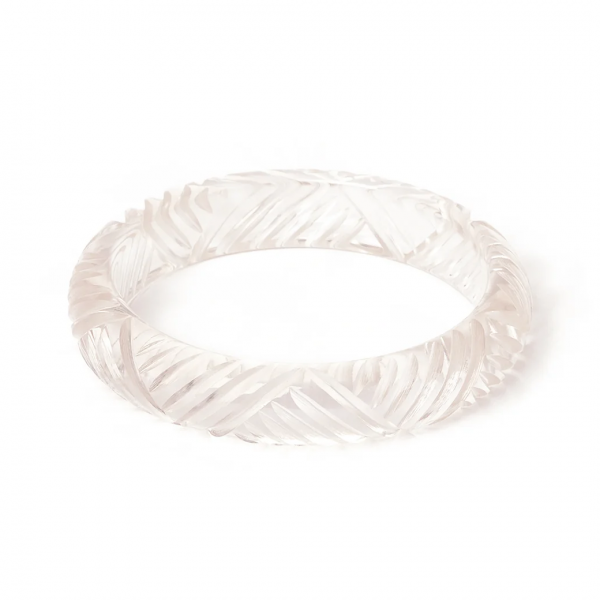  SplendetteCrystal Heavy Carve Midi Bangle ߥǥХ󥰥 ꥢ
