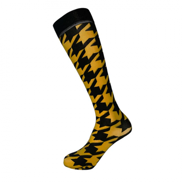 <img class='new_mark_img1' src='https://img.shop-pro.jp/img/new/icons1.gif' style='border:none;display:inline;margin:0px;padding:0px;width:auto;' />TrasparenzeCopernicus Houndstooth Knee Socks in Honey ϥåͥݥб