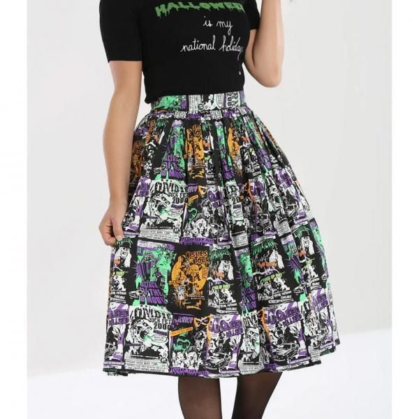 <img class='new_mark_img1' src='https://img.shop-pro.jp/img/new/icons1.gif' style='border:none;display:inline;margin:0px;padding:0px;width:auto;' />Hell BunnyBe Afraid 50's Skirt