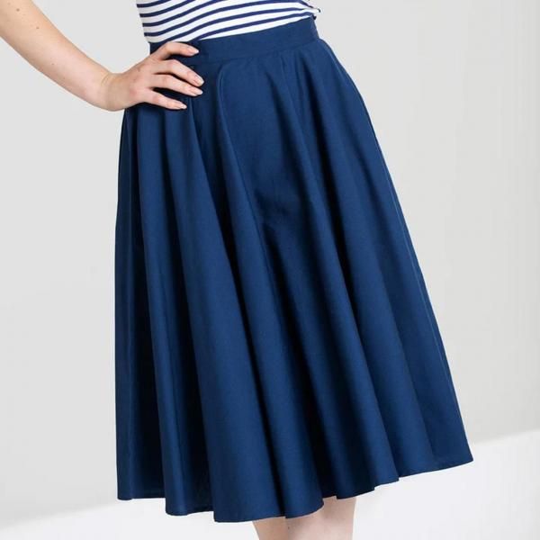 <img class='new_mark_img1' src='https://img.shop-pro.jp/img/new/icons1.gif' style='border:none;display:inline;margin:0px;padding:0px;width:auto;' />Hell BunnyPaula 50'S Skirt Navy ץ졼󥵡顼 ͥӡ