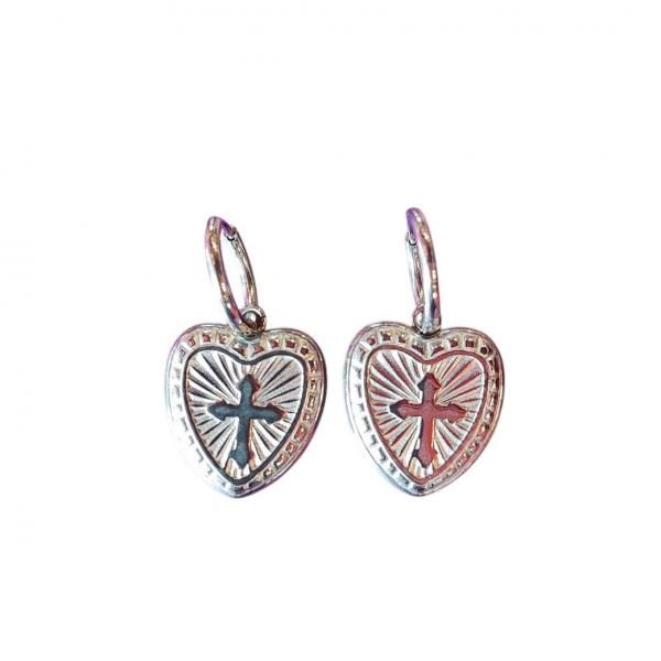 VALLERY'S SELECTCorazon Earrings Silver