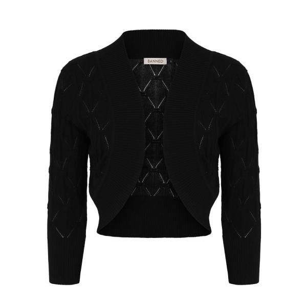 <img class='new_mark_img1' src='https://img.shop-pro.jp/img/new/icons1.gif' style='border:none;display:inline;margin:0px;padding:0px;width:auto;' />BANNEDEden Diamond bolero Black 