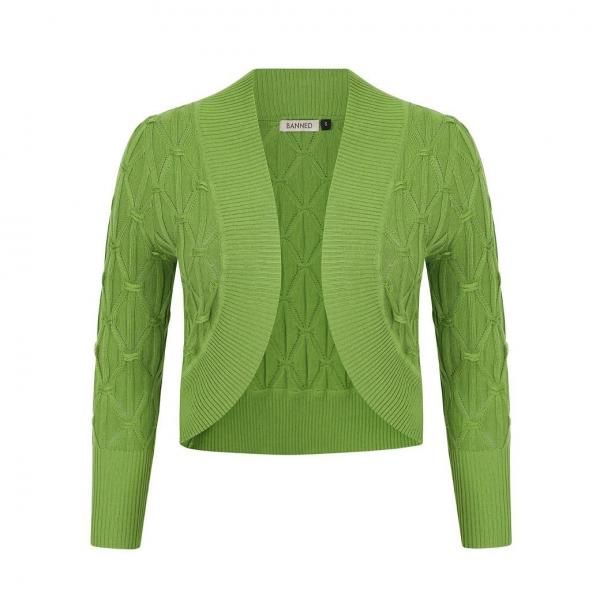 <img class='new_mark_img1' src='https://img.shop-pro.jp/img/new/icons1.gif' style='border:none;display:inline;margin:0px;padding:0px;width:auto;' />BANNEDEden Diamond bolero Green 