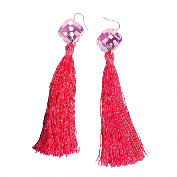 KING&QUEENCANDY DICEPINK TASSELԥ/ꥢԥ