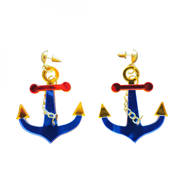 <img class='new_mark_img1' src='https://img.shop-pro.jp/img/new/icons1.gif' style='border:none;display:inline;margin:0px;padding:0px;width:auto;' />VALLERY'S SELECT Anchor Earrings 