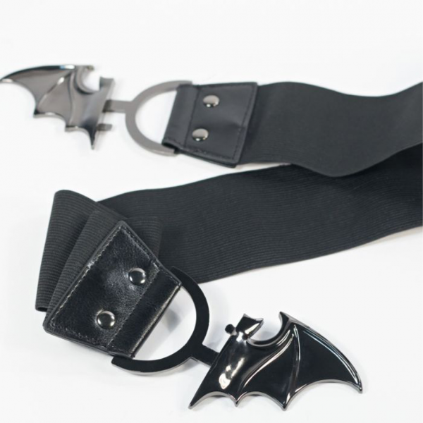<img class='new_mark_img1' src='https://img.shop-pro.jp/img/new/icons1.gif' style='border:none;display:inline;margin:0px;padding:0px;width:auto;' />Unique VintageBlack Bat Cinch Belt