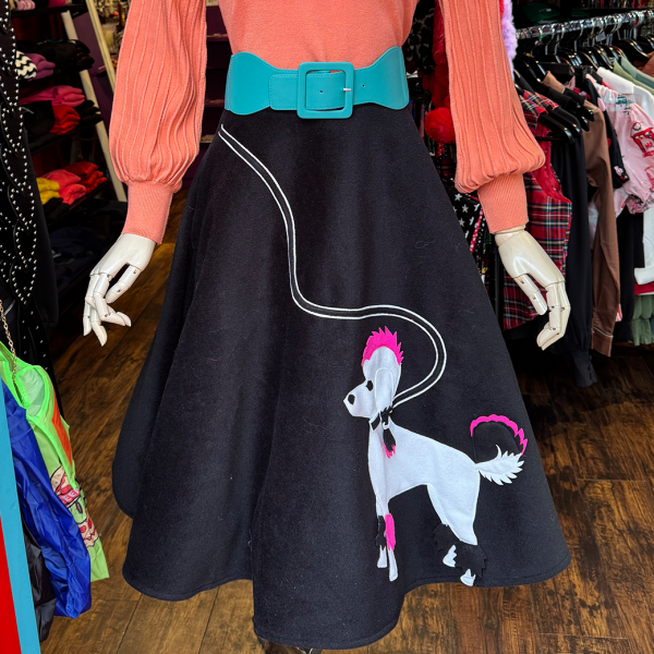 ��Elvira x Unique Vintage��Gonk Soda Shop Swing Skirt �ե���ȥ�������