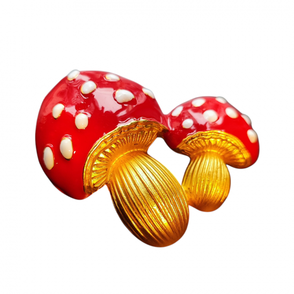 <img class='new_mark_img1' src='https://img.shop-pro.jp/img/new/icons1.gif' style='border:none;display:inline;margin:0px;padding:0px;width:auto;' />VALLERY'S SELECTMushroom Brooch