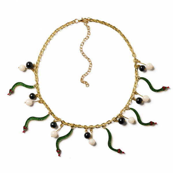 <img class='new_mark_img1' src='https://img.shop-pro.jp/img/new/icons1.gif' style='border:none;display:inline;margin:0px;padding:0px;width:auto;' /> SplendetteSlither Necklace