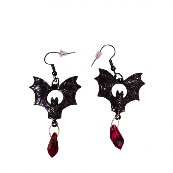 <img class='new_mark_img1' src='https://img.shop-pro.jp/img/new/icons1.gif' style='border:none;display:inline;margin:0px;padding:0px;width:auto;' />VALLERY'S SELECTBat Blood Earrings  