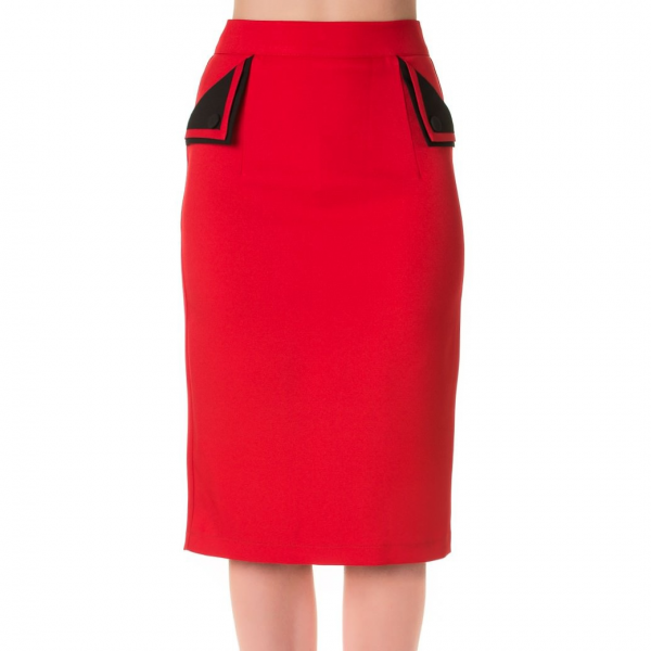 <img class='new_mark_img1' src='https://img.shop-pro.jp/img/new/icons1.gif' style='border:none;display:inline;margin:0px;padding:0px;width:auto;' />BANNEDRED TORI PENCIL SKIRT