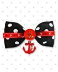 <img class='new_mark_img1' src='https://img.shop-pro.jp/img/new/icons24.gif' style='border:none;display:inline;margin:0px;padding:0px;width:auto;' />Punk Up BettieSailor Gal Anchors Stars & Dots Hair Bow