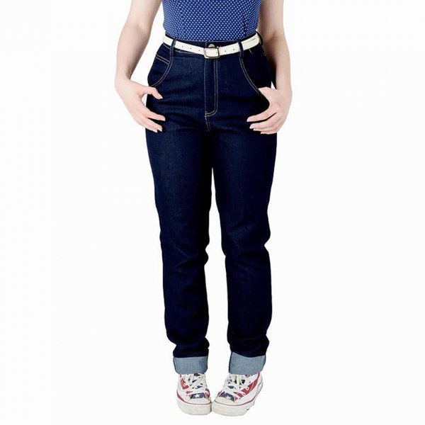 【Collectif】Monroe Full Length Jeans テーパードデニム
