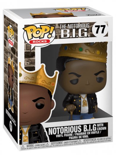 Funko / ”POP ROCK !” The Notorious B.I.G. (Biggie Smalls) 