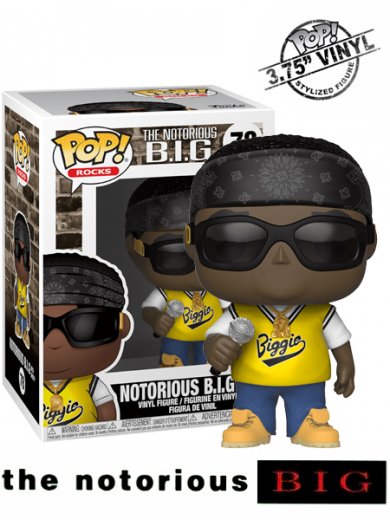 Funko / ”POP ROCK !” The Notorious B.I.G. (Biggie Smalls) 