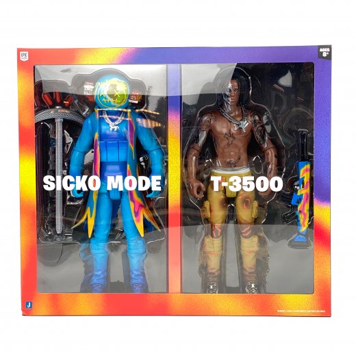 Travis Scott Fortnite トラヴィス スコット フォートナイト Cactus Jack For Fortnite 12 Action Figure Duo Set Gangsta Market ギャングスタ マーケット