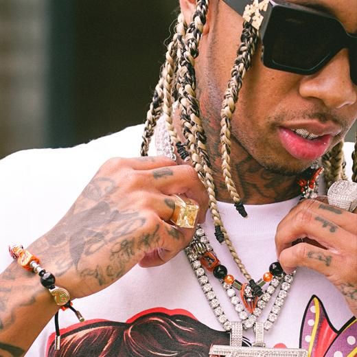 【30% OFF】 *EVAE+ MOB × Tyga (エヴァーモブ×タイガ) / Tyga COLLABORATION NECKLACE ■定価:17,380円→ - GANGSTA MARKET 【ギャングスタ マーケット】