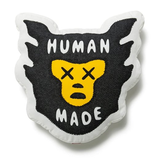 human made × kaws クッション ヒューマンメイド × カウズ-www.steffen