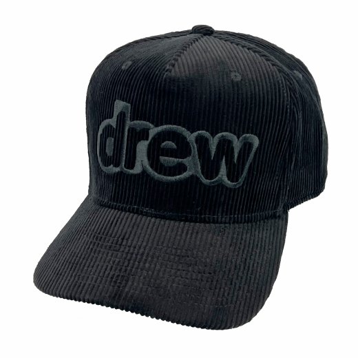 drew house (ドリューハウス) / CORDUROY SECRET SNAPBACK CAP / BLACK