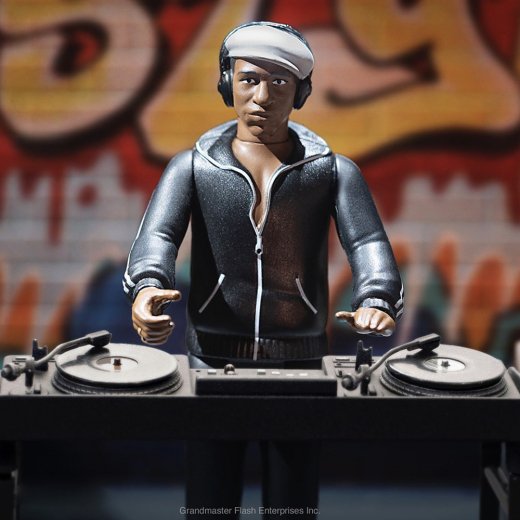 SUPER7 (スーパーセブン) / GRANDMASTER FLASH ReAction Figure - GANGSTA MARKET  【ギャングスタ マーケット】