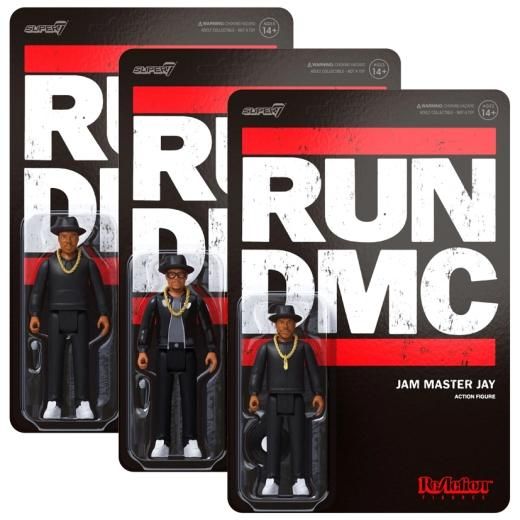 10％OFF】 スーパー7 リアクション RUN DMC フィギュア3体セット ...