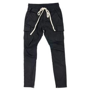 mnml (ߥ˥ޥ) / CARGO DRAWCORD PANTS / BLACK
