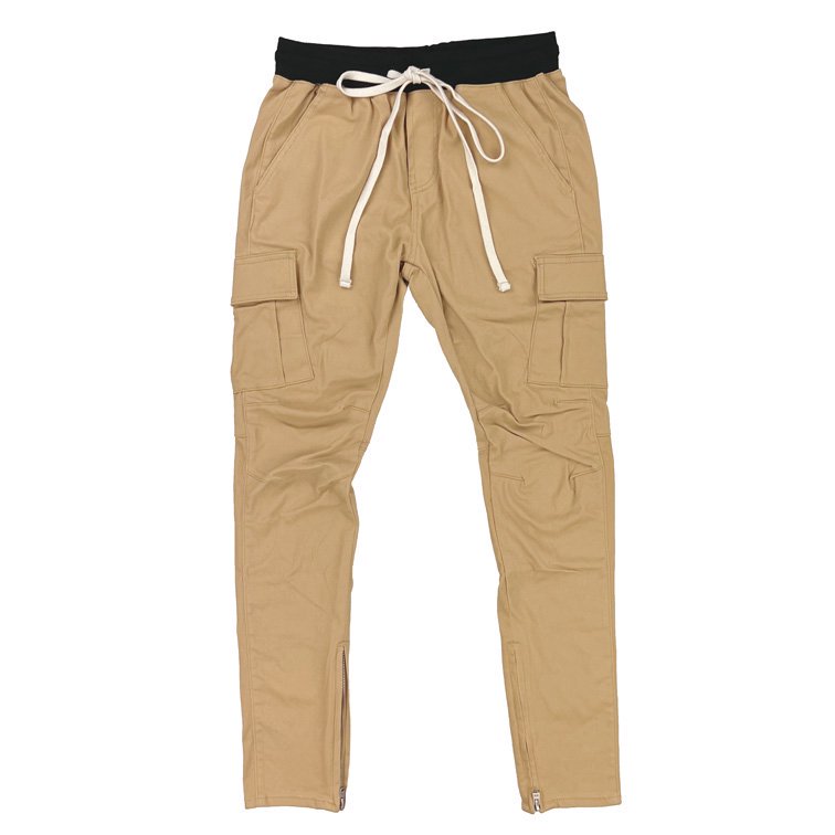 mnml (ミニマル) / CARGO DRAWCORD PANTS / KHAKI - GANGSTA MARKET 【ギャングスタ マーケット】