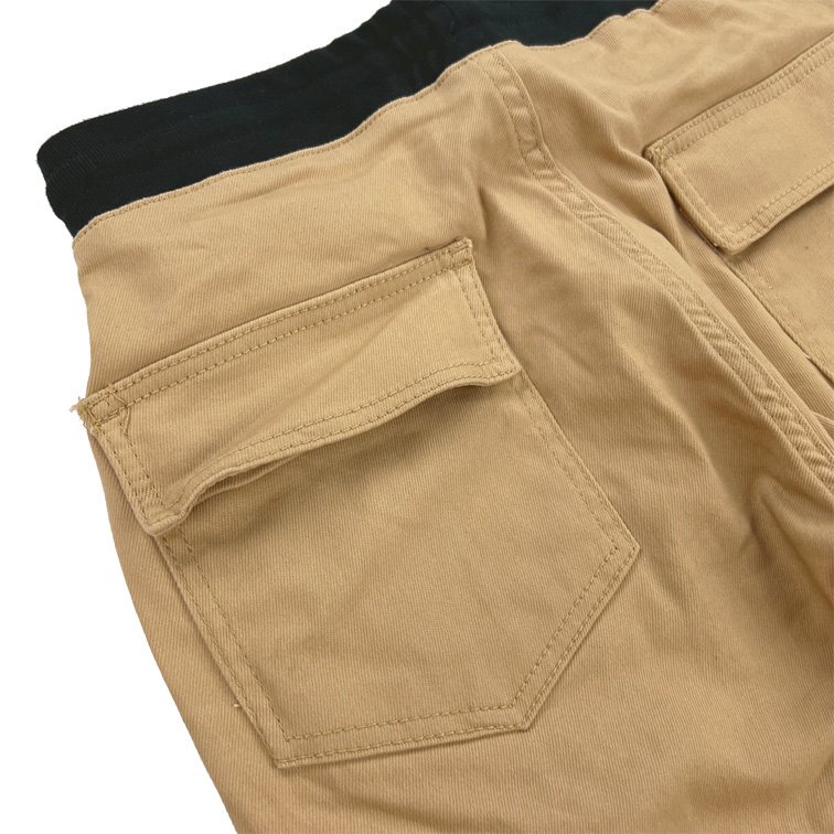 mnml (ミニマル) / CARGO DRAWCORD PANTS / KHAKI - GANGSTA MARKET 【ギャングスタ マーケット】