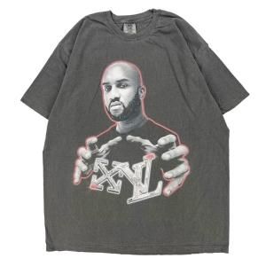 RETRO FINEST TEES (ȥեͥȡƥ) / Virgil Abloh T-SHIRT / VINTAGE BLACK