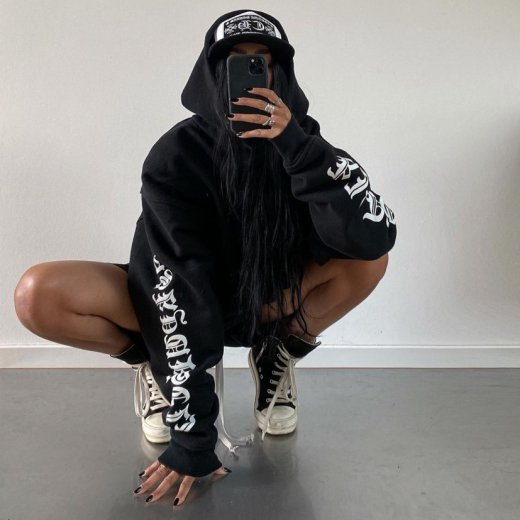 ASKYURSELF KIM DUONG GOTH HOODIE トップス パーカー トップス