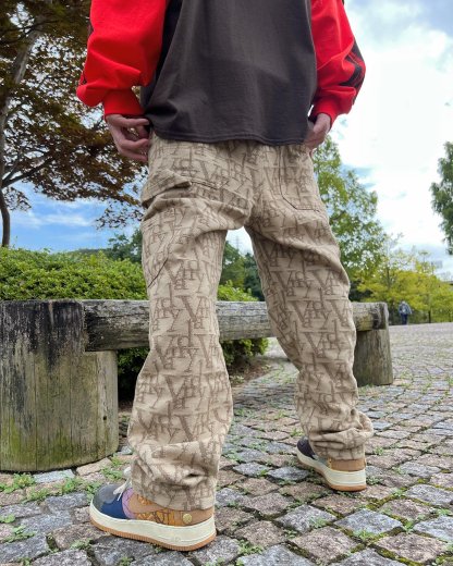 VANDY THE PINK モノグラム Double Knee pants