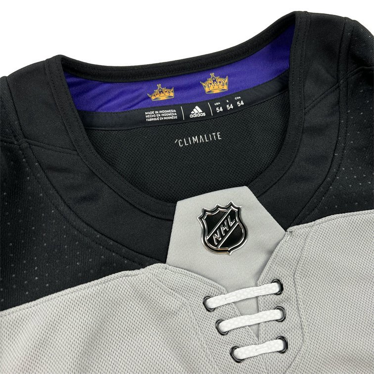 SNOOP DOGG × LA KINGS / SNOOP DOGG × LA KINGS JERSEY / GRAY × BLACK -  GANGSTA MARKET 【ギャングスタ マーケット】