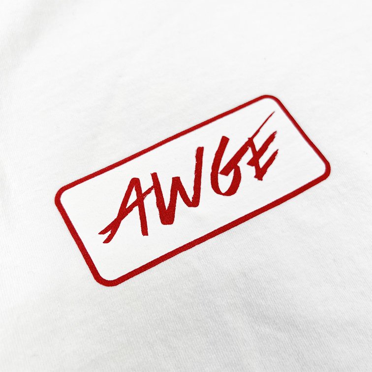 AWGE × MERCEDES BENZ (アウグ×メルセデス・ベンツ) / LONG SLEEVE T-SHIRT / WHITE -  GANGSTA MARKET 【ギャングスタ マーケット】